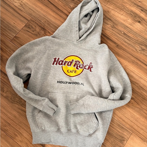 Hard Rock Cafe Tops - Hard Rock Cafe Gray Hoodie